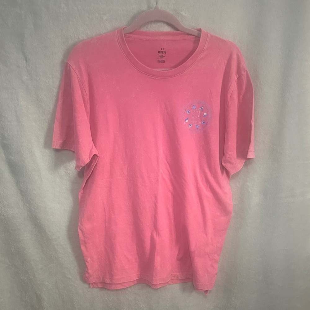 Under Armour Pink Graphic Tee